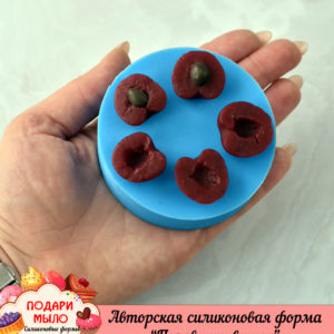 Силиконовая форма "Половинки вишен"
