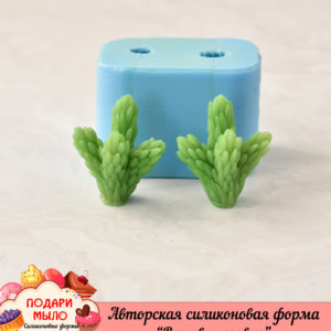 Авторская силиконовая форма "Еловая вставка"